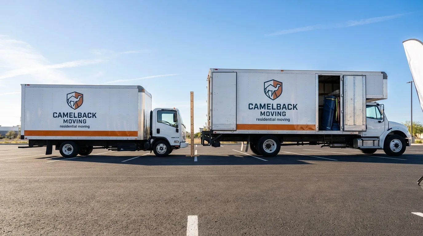 Moving truck size capacity guide in Brielle